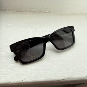Chanel Square Sunglasses, Acetate (Black)